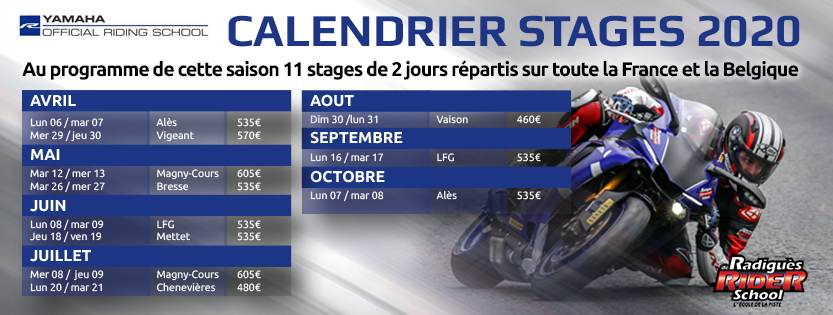 calendrier 2020