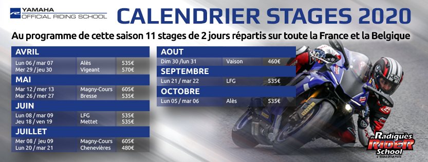 calendrier 2020