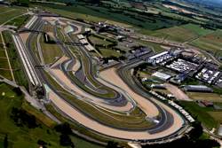 Vue aérienne du circuit de Magny-Cours