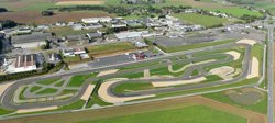 Vue aérienne du circuit de Mettet