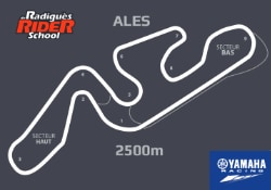 Plan du circuit d'Alès