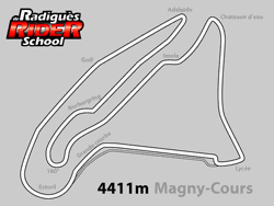 Plan du circuit de Magny-Cours