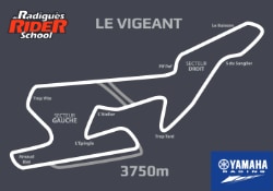 Plan du circuit du Val de vienne au Vigeant