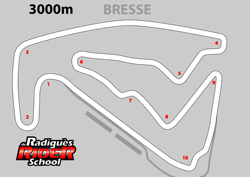 Plan du circuit de Bresse