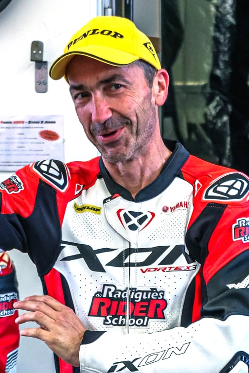 Enzo Boulon, instructeur moto